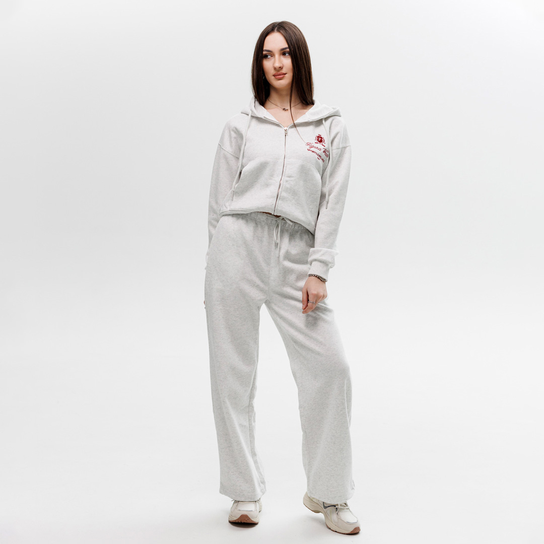 Костюм жіночий спортивний двонитка 594457 Меланж розпродаж