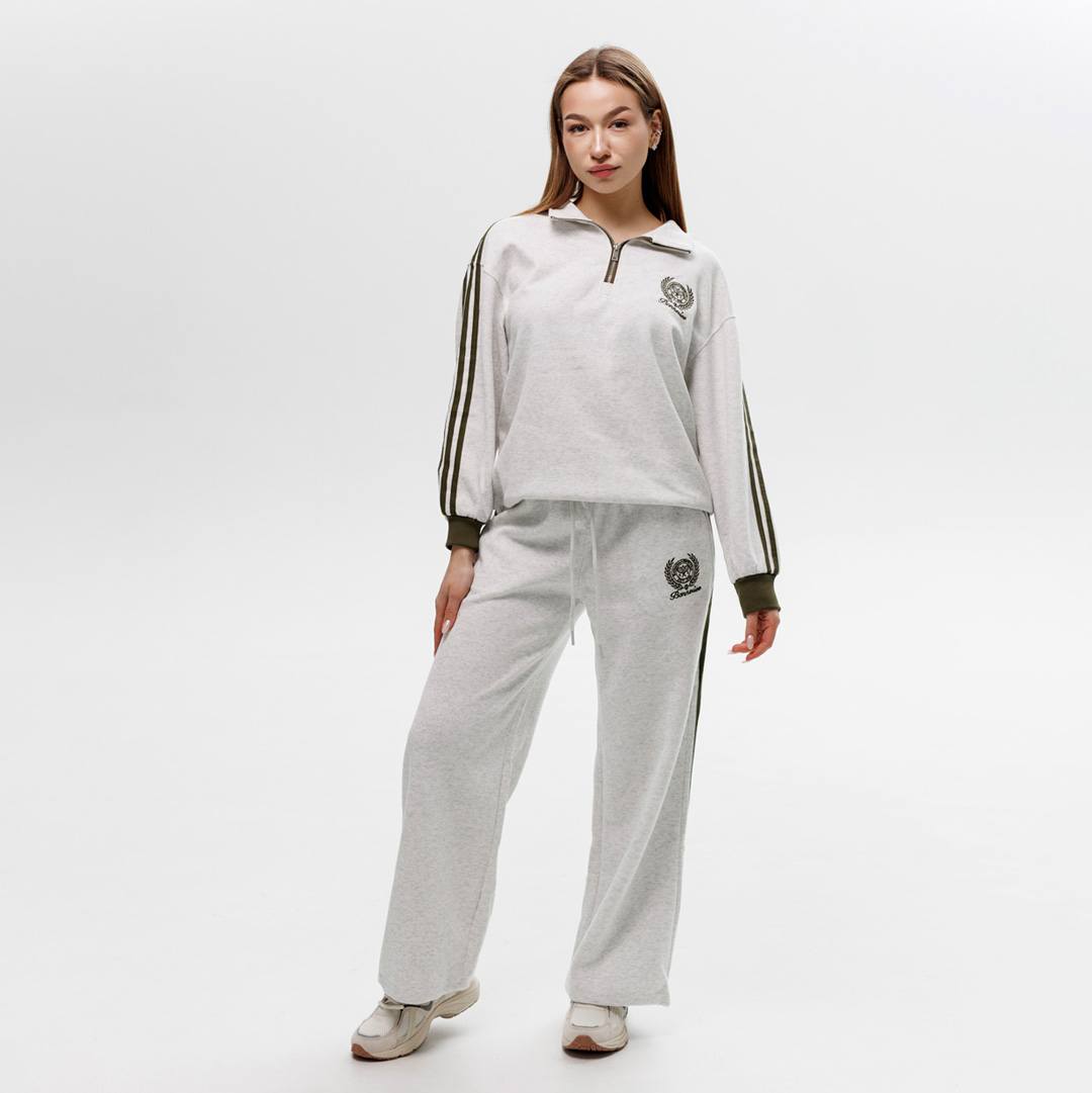 Костюм женский спортивный, 594452 Серый-меланж