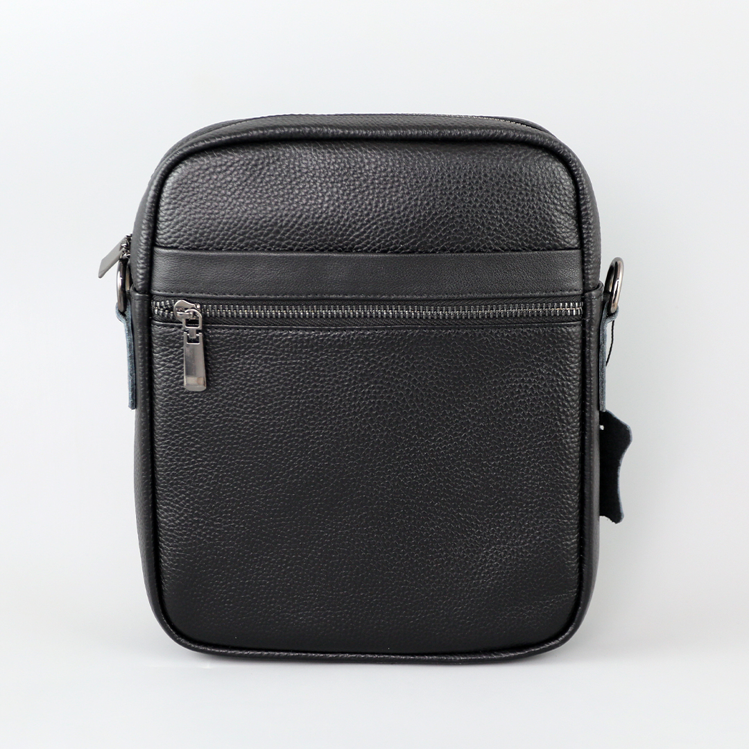 Сумка кожаная 594553 Черная