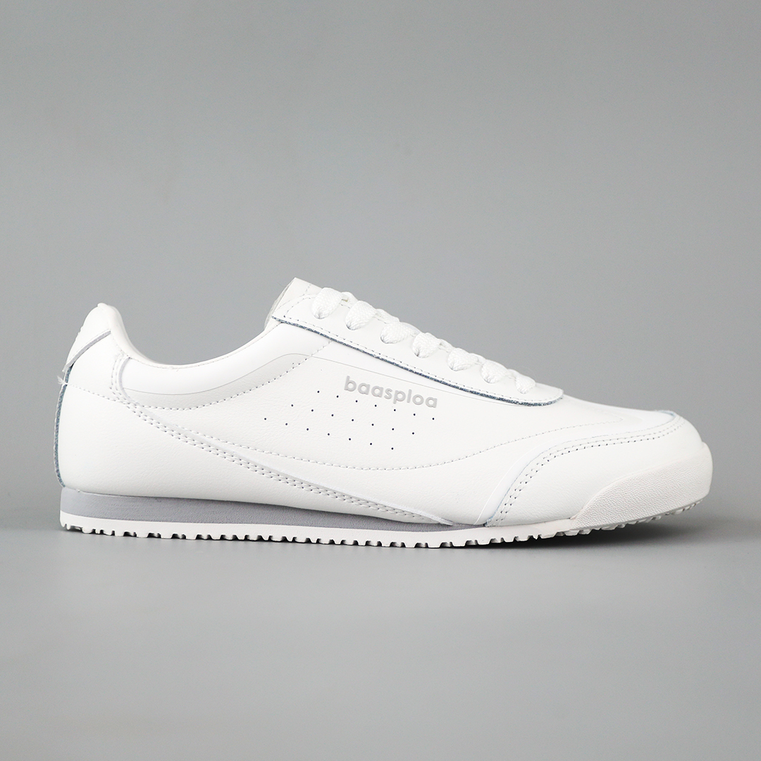 Кроссовки женские кожа 594595 Белые