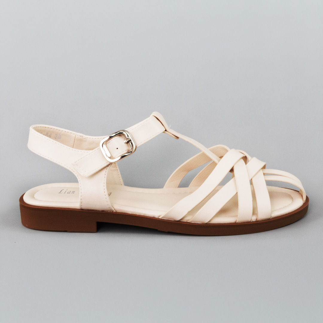 Сандали женские 594717 Бежевые