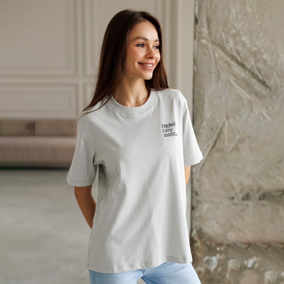 Футболка жіноча 595122 Сіра