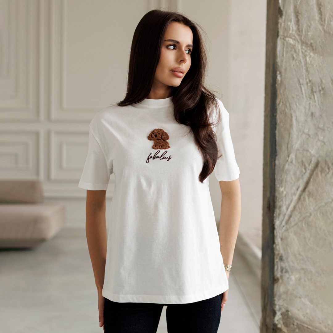 Футболка жіноча 595117 Біла