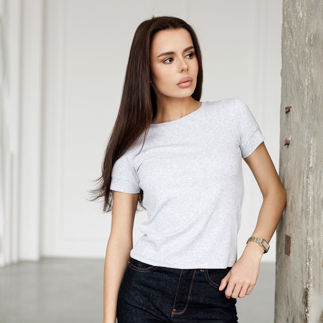 Футболка жіноча 595149 Сірі