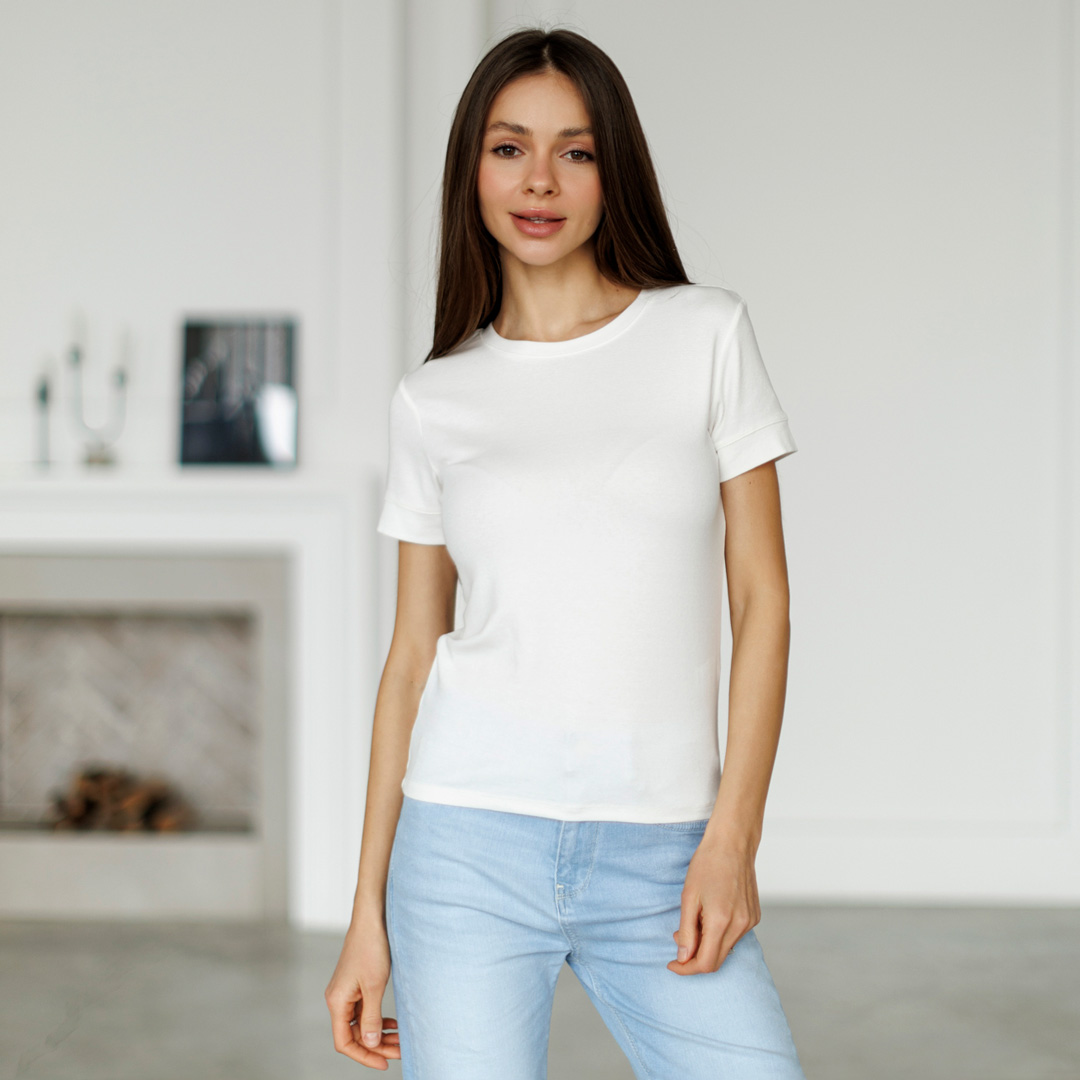Футболка жіноча 595151 Білий