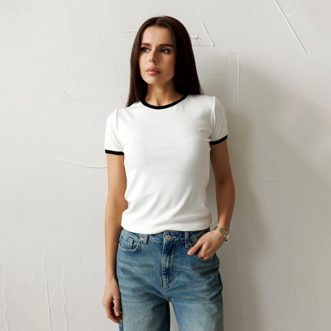 Футболка жіноча 595172 Біла 