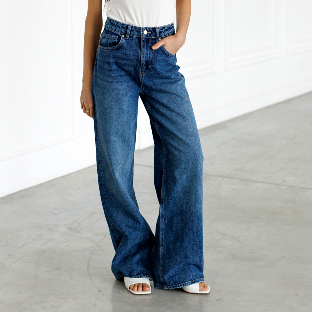 Джинси жіночі 595188 Сині