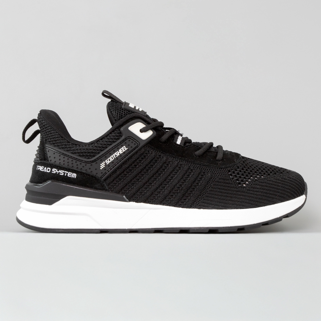 Кроссовки мужские сетка 595196 Черные