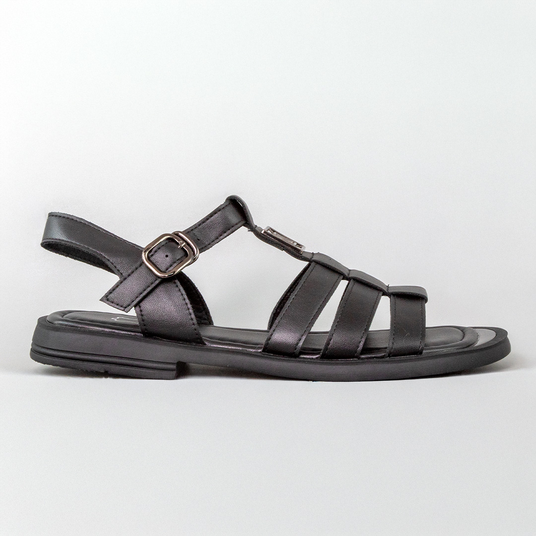 Сандали женские кожаные 594211 Черные