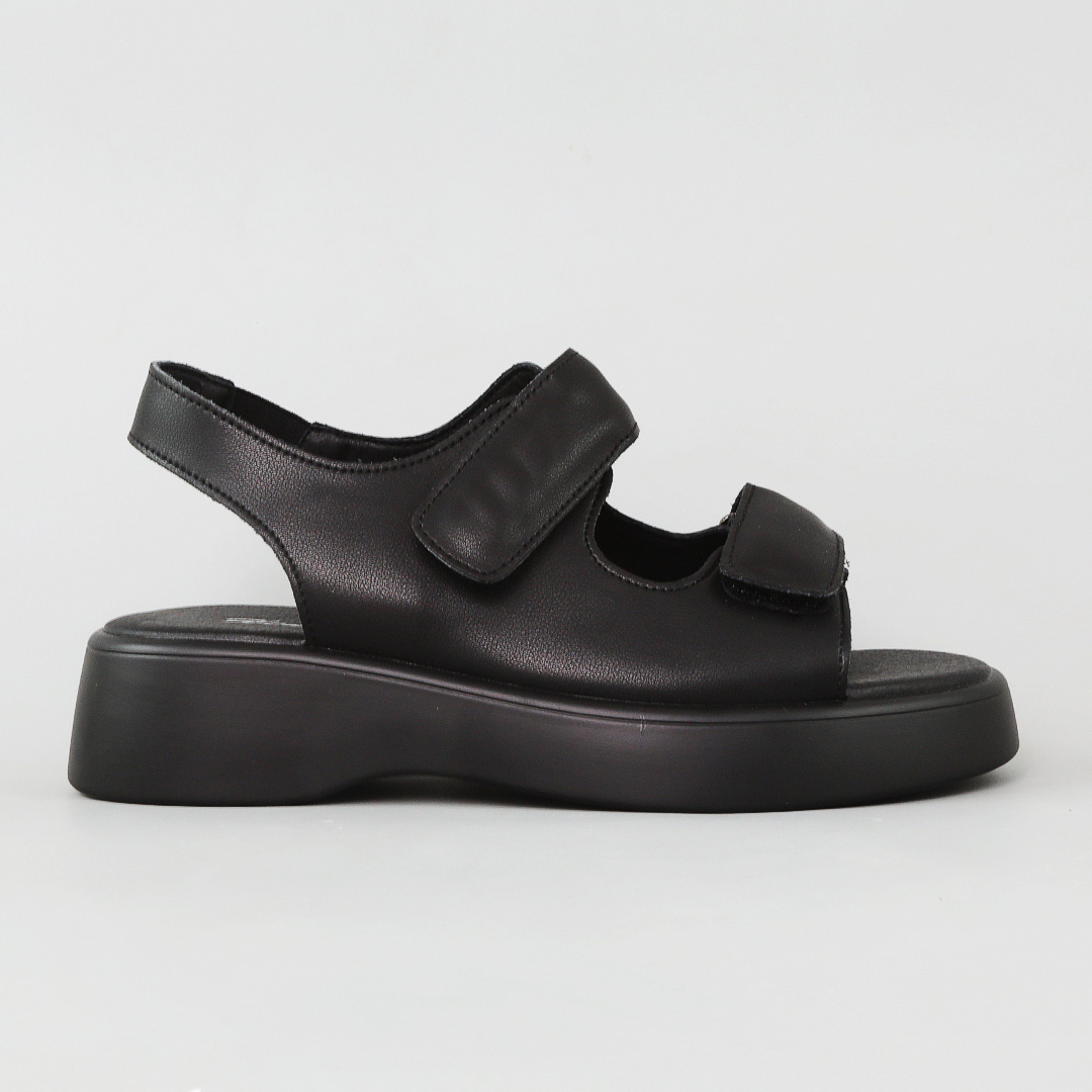 Сандалі жіночі шкіра 594689 Чорні