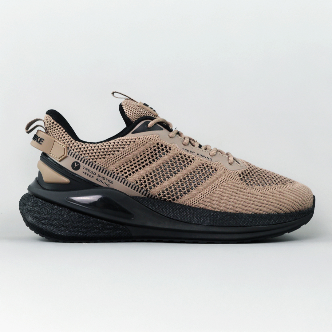 Кроссовки мужские сетка 595339 Коричневий