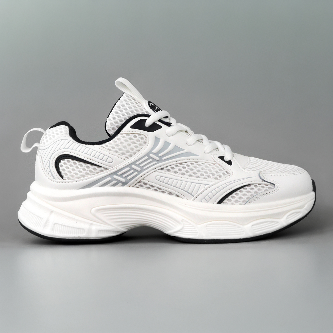 Кроссовки женские сетка 595301 Белые