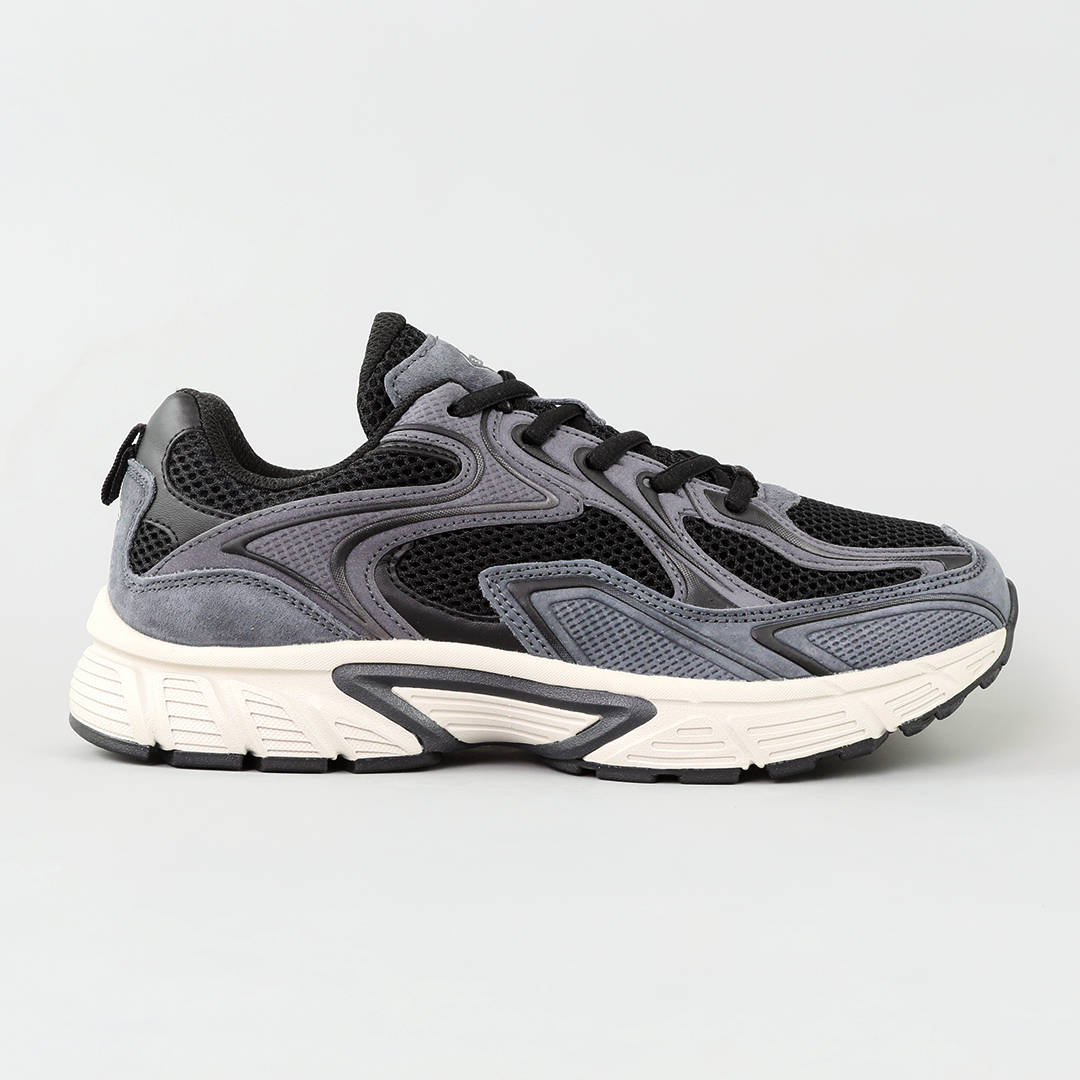 Кроссовки мужские сетка 595396 Серо-синие