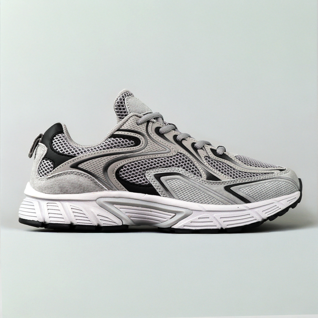 Кроссовки мужские сетка 595397 Светло-серые