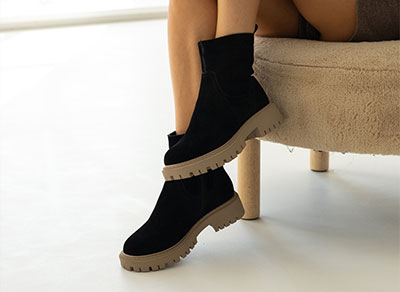 купити жіночі замшеві челсі